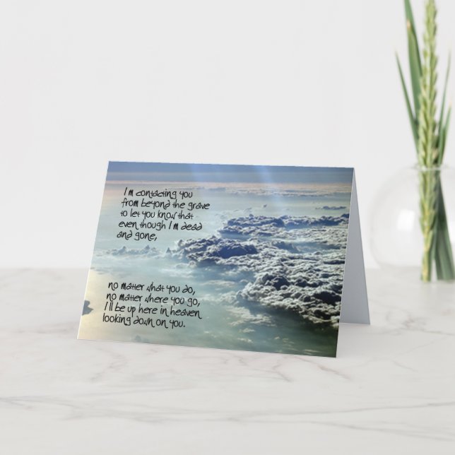 Reverse Condolence Card 5 (Front)