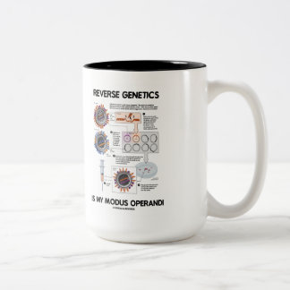 Reverse Genetics Is My Modus Operandi Two-Tone Coffee Mug