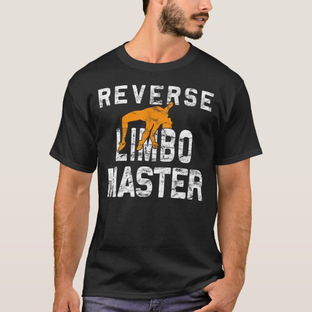 Reverse Limbo Master - Vault Athlete Vaulter Pole  T-Shirt (Front)