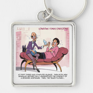 Reverse Mortgage Therapy Funny Key Ring