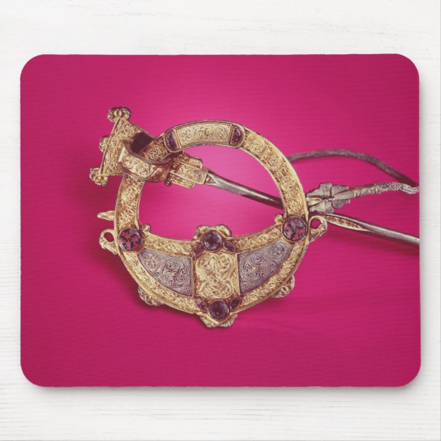 Reverse of the Tara Brooch Mouse Mat (Front)