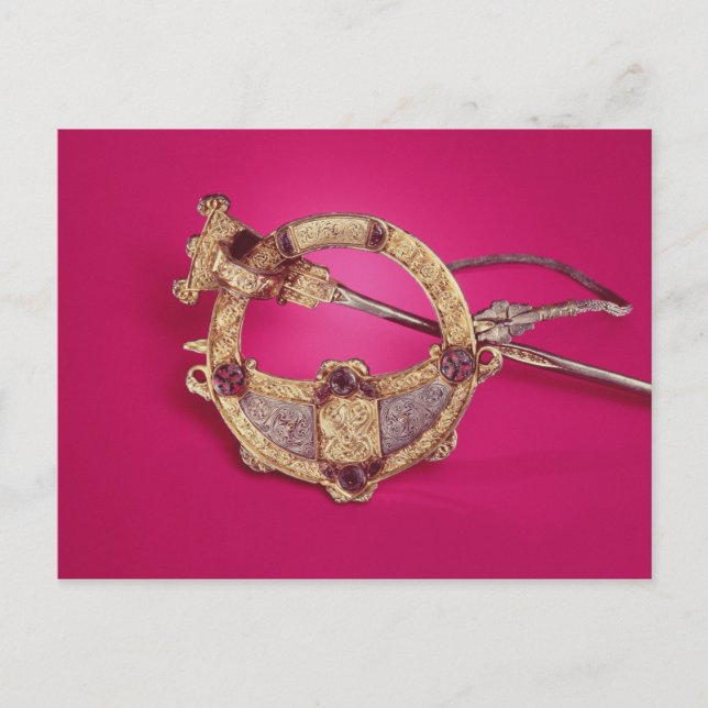 Reverse of the Tara Brooch Postcard (Front)