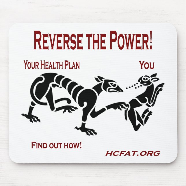 Reverse the Power Mouse Mat (Front)