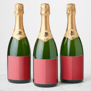 Reversed Dual-Texture Tomato Red Labels (Custom)