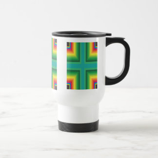 reversed frame travel mug