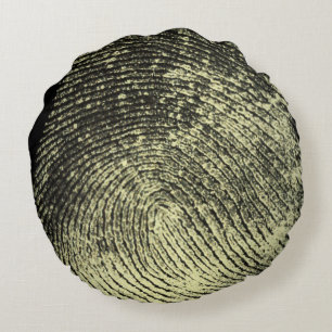 Reversed Loop Fingerprint Round Cushion