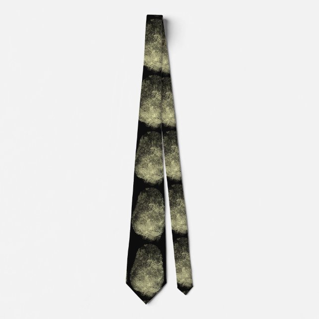 Reversed Loop Fingerprint Tie (Front)