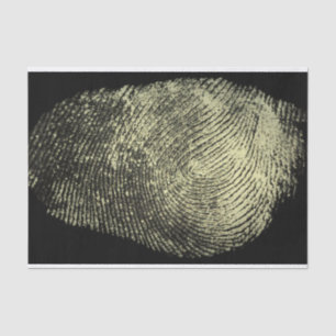Reversed Loop Fingerprint Tissue Paper