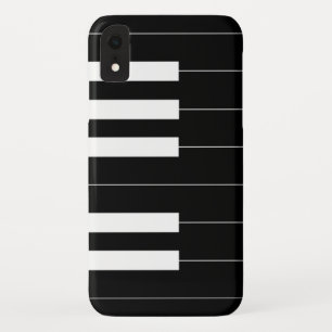 Reversed Piano Keys iPhone XR Case
