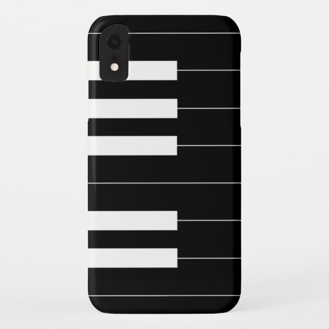 Reversed Piano Keys Case-Mate iPhone Case (Back)