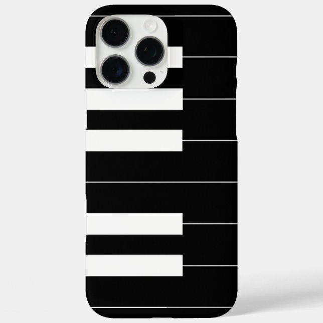 Reversed Piano Keys Case-Mate iPhone Case (Back)
