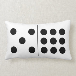 Reversible 5 9 Domino Pillow