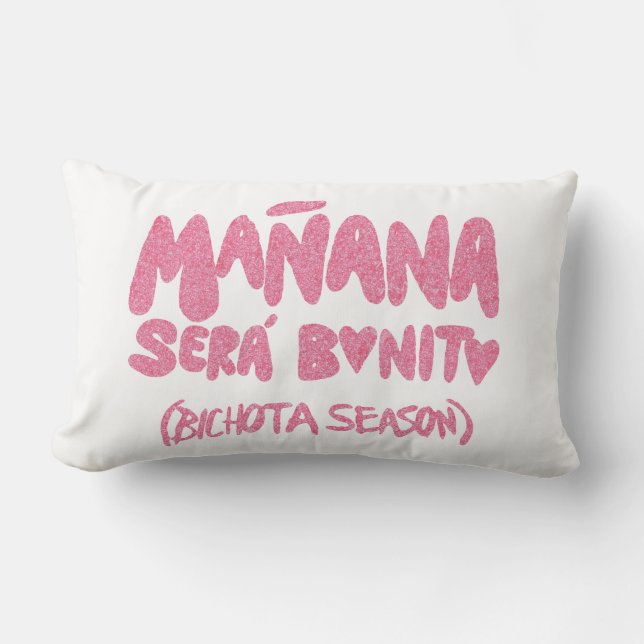 Reversible - Bichota Throw Pillow (Front)
