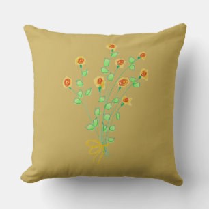 Reversible Classy Gold Pillow