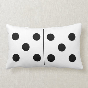 Reversible Double 5 Domino Pillow