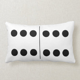 Reversible Double 6 Domino Pillow