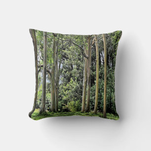 Reversible Eucalyptus Bamboo Throw Pillow