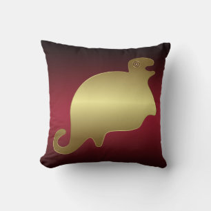 Reversible Nazca Peru Line Animals Cushion
