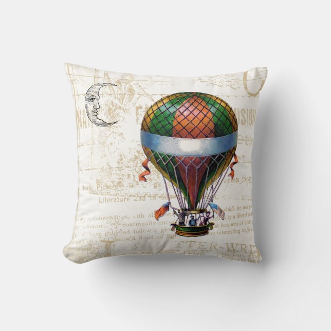 reversible pillow, fun and inspirational cushion (Front)