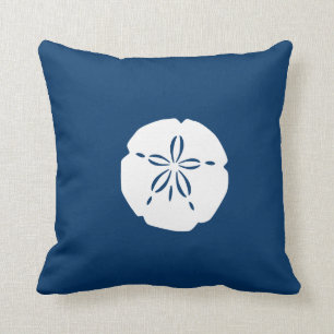Reversible Sand Dollar Throw Pillow
