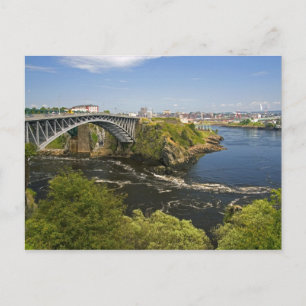 Reversing falls on the St. John River at St. 2 Postcard