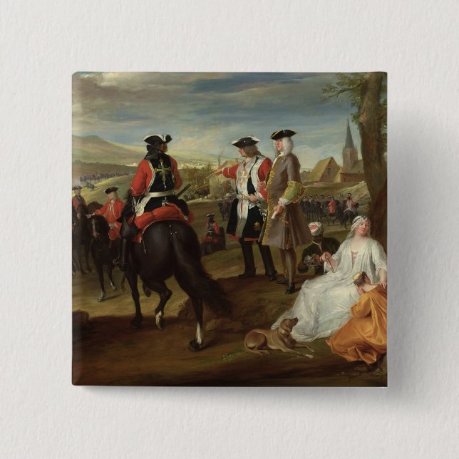 Review of the Black Musketeers 15 Cm Square Badge (Front)