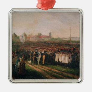 Review of the National Guard and the Fire Metal Tree Decoration