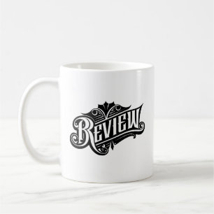 Review & Opinion Graphic Design Social Feedback Coffee Mug