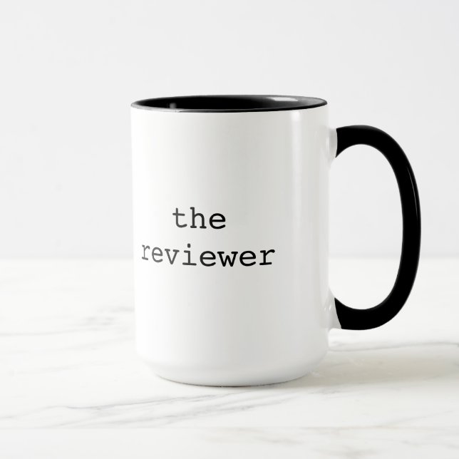 Reviewer cool gift mug (Right)
