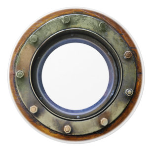Revised 2 Nautical Porthole Drawer Knobs