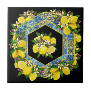 Revised Mediterranean Pattern 8 Ceramic Tile