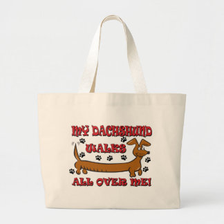 Revised-Walks-Over-#2 Large Tote Bag