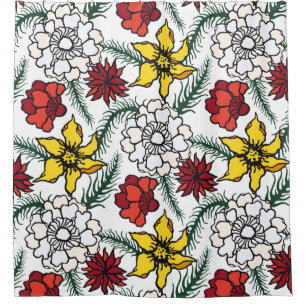 Revitalise Your Bathroom with Trendy   Shower Curtain