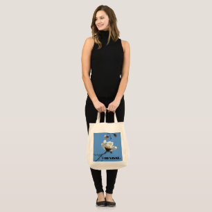 REVIVAL Floral Totes Spiritual Magnolia Flowers