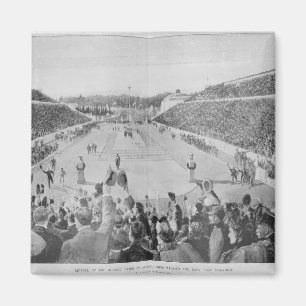 Revival of the Olympic Games in Athens Magnet