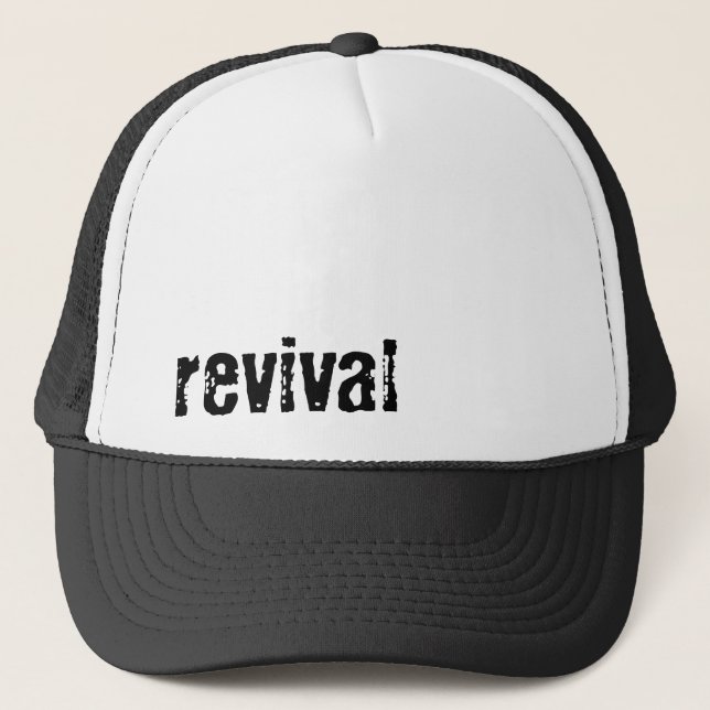 revival trucker hat (Front)