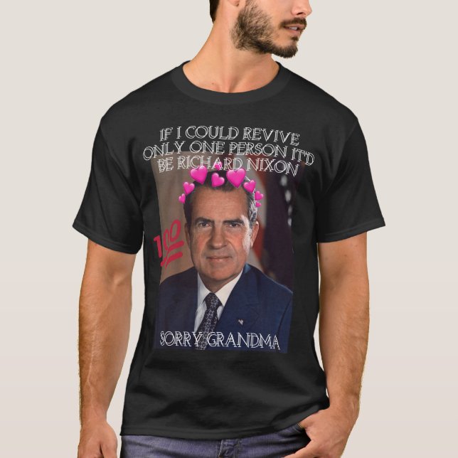 Revive Richard Nixon ASAP As Possible T-Shirt (Front)