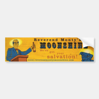 RevMontyBannerMTsmallwood Bumper Sticker