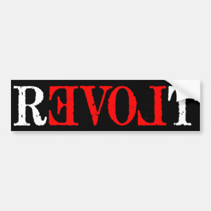 Revolt Bumper Sticker