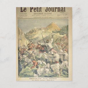 Revolt in India Postcard