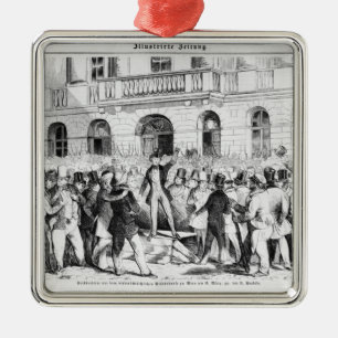 Revolt in Vienna Metal Tree Decoration