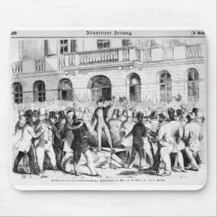 Revolt in Vienna Mouse Mat