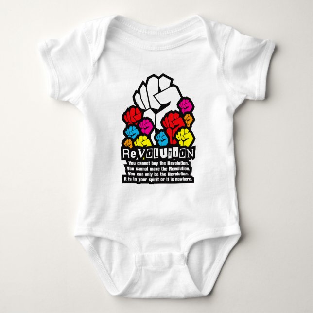REVOLUTION BABY BODYSUIT (Front)