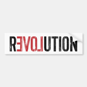 rEVOLution Bumper Sticker
