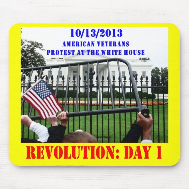 REVOLUTION: DAY 1 MOUSE MAT (Front)