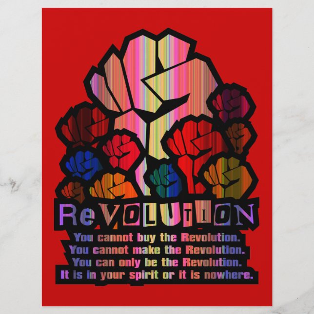 REVOLUTION FLYER (Front)