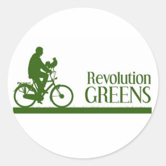 Revolution Greens Classic Round Sticker