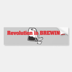 Revolution Is Brewing Bumper Sticker
