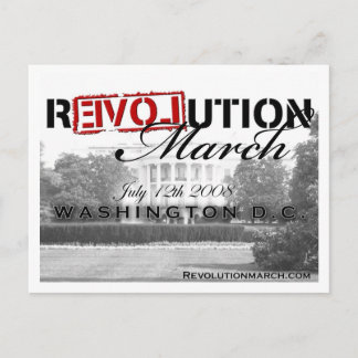 Revolution March postcard! Postcard