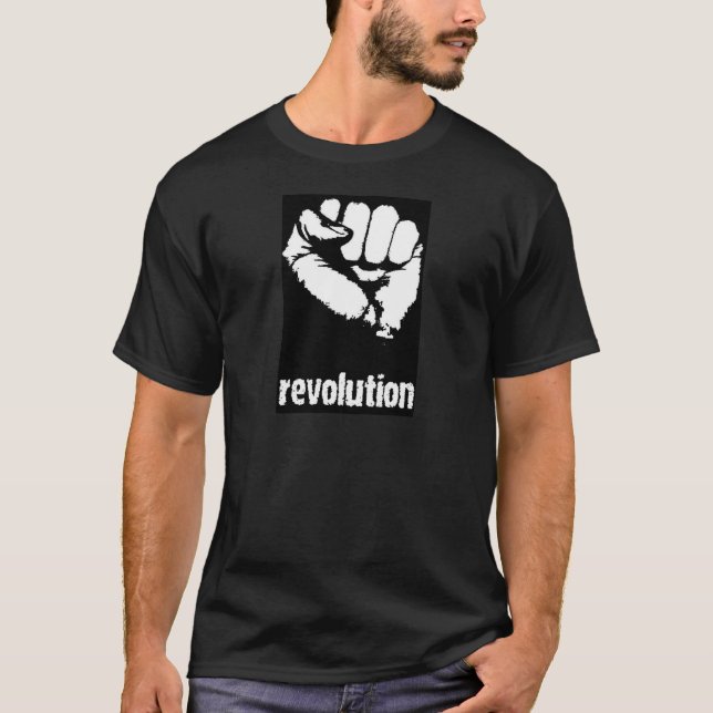 Revolution Raised Fist T-Shirt (Front)
